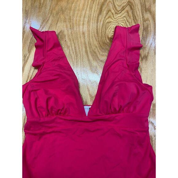Chelsea 28 pink women’s swimsuit XL- NWOT (b40) - Picture 3 of 5